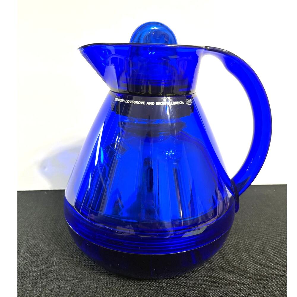 Alfi Zeno Mercury Blue Carafe Ross Lovegrove Julian Brown Germany